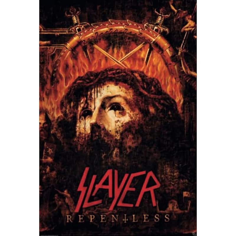Slayer Repentless Art Poster - 24 x 36 Inch