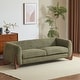 preview thumbnail 4 of 58, Christopher Knight Home - Alpine Boucle Oversized 82 inch Sofa with Faux Sherpa Texture Olive-green
