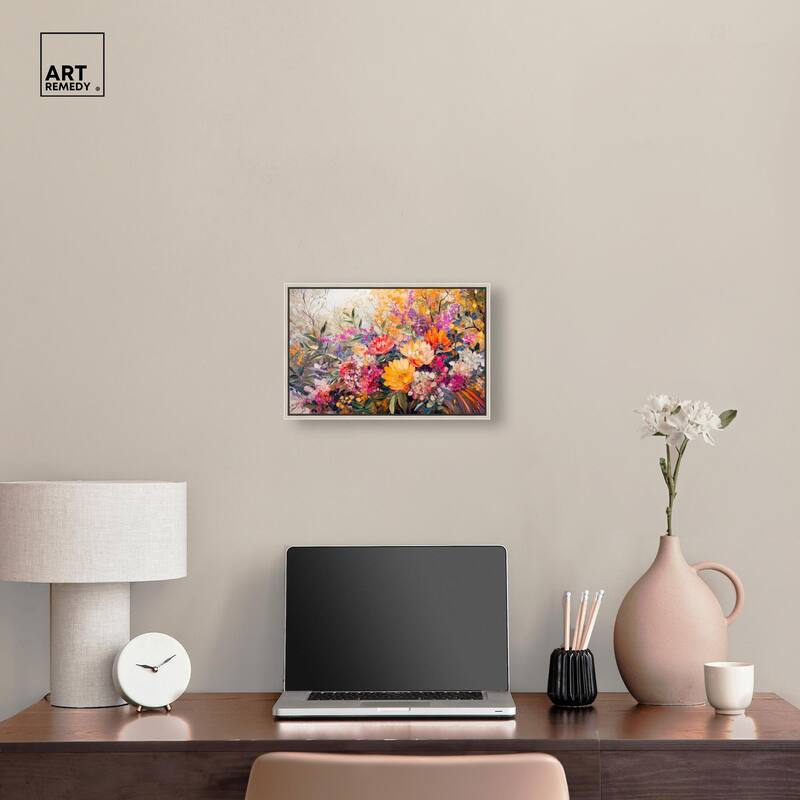 Amber Auras Canvas by Art Remedy