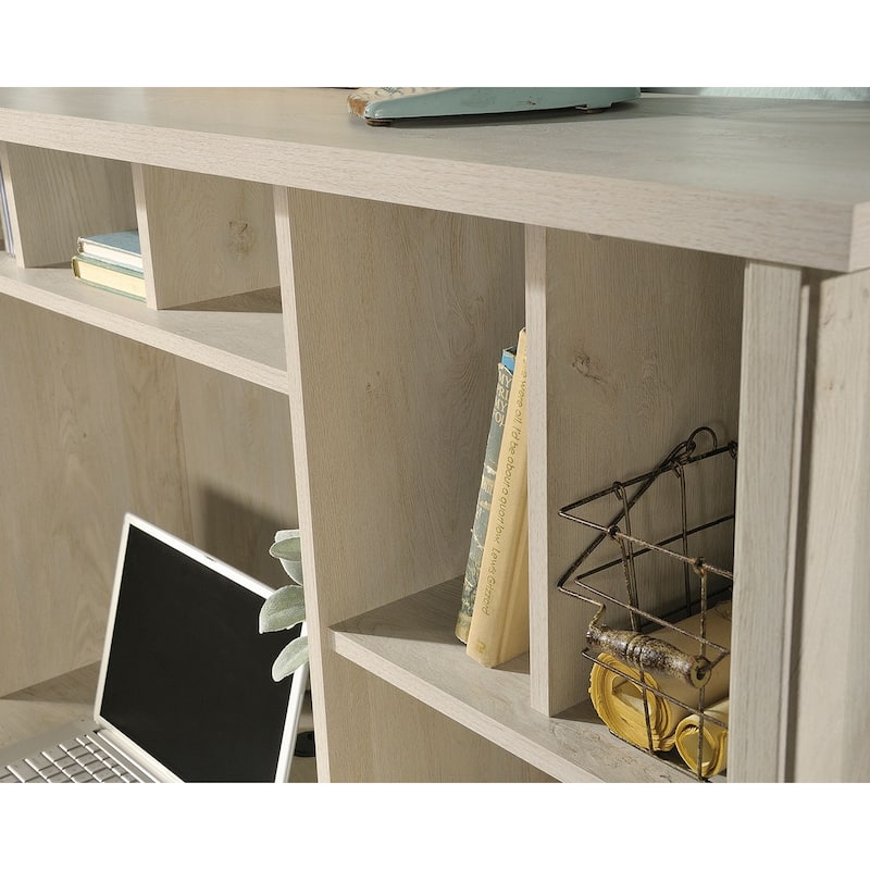 Costa Computer Hutch - Chalked Chestnut