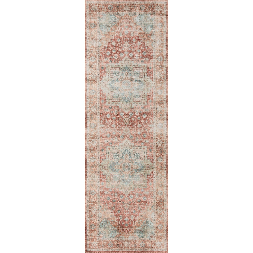 Alexander Home Meghan Vintage Medallion Area Rug
