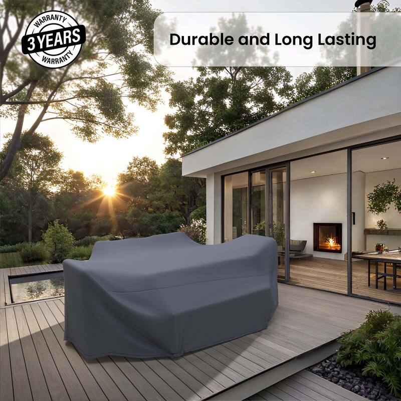 Forever Patio Rectangular Outdoor Furniture Dining Set Waterproof Cover - 35 x 110 x 45