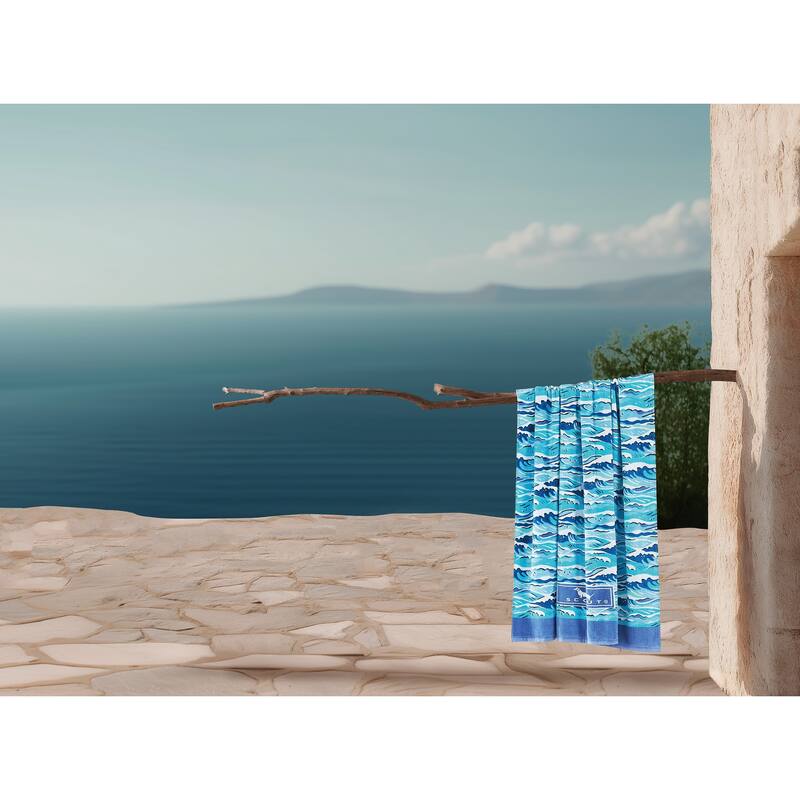 SCOUT Oversized Printed Beach Towel