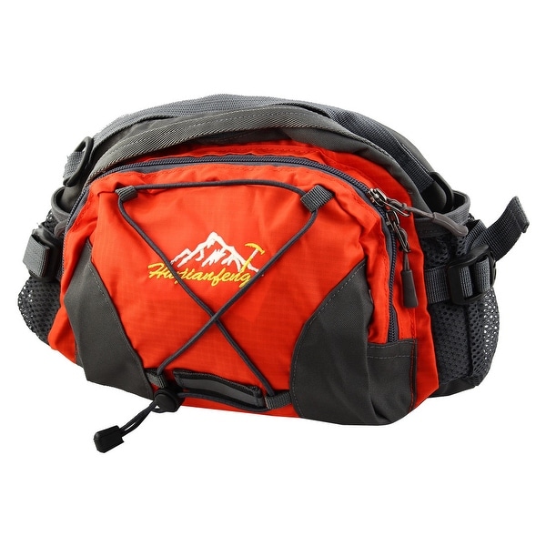 HWJIANFENG Authorized Single Shoulder Pack Adjustable Sports Waist Bag Orange