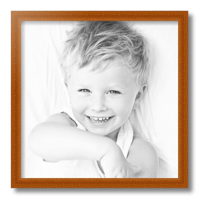 ArtToFrames Classic Waves 16x16 Inch Picture Frame, 1.00 Inch Wood Poster Frame Available in Multiple Colors (60823-16x16)