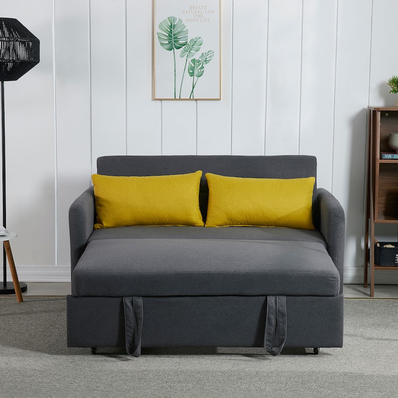 Twins Fabric Sofa Bed