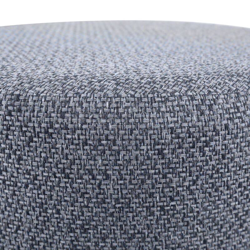 Allan Andrews No Tip Cylinder Ottoman with Cover, Panama Collection