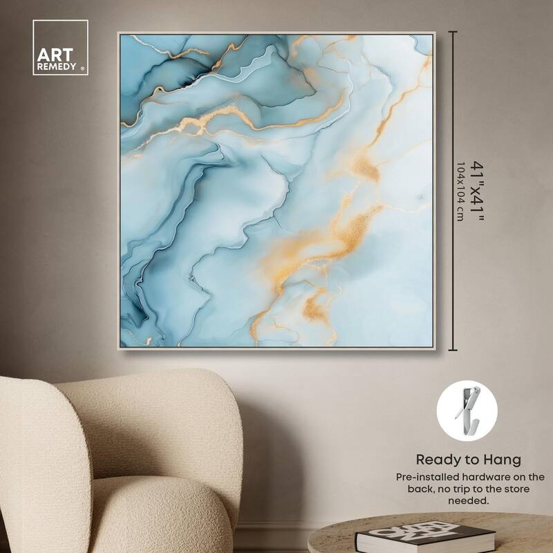 Precious Flow Canvas by Art Remedy