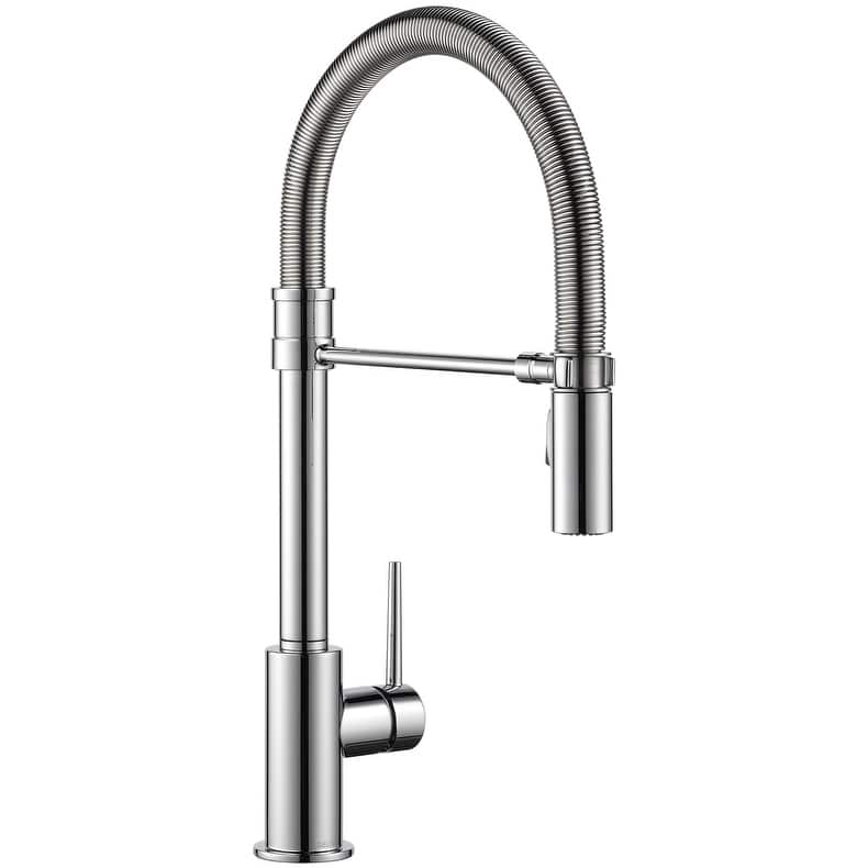 Delta Trinsic Pro Pre-Rinse Pull-Down Kitchen Faucet with Magnetic