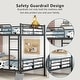 preview thumbnail 8 of 49, Heavy Metal Bunk Beds with Ladder Kids Bed Frame Twin / Twin XL / Full / Queen Size🏕️