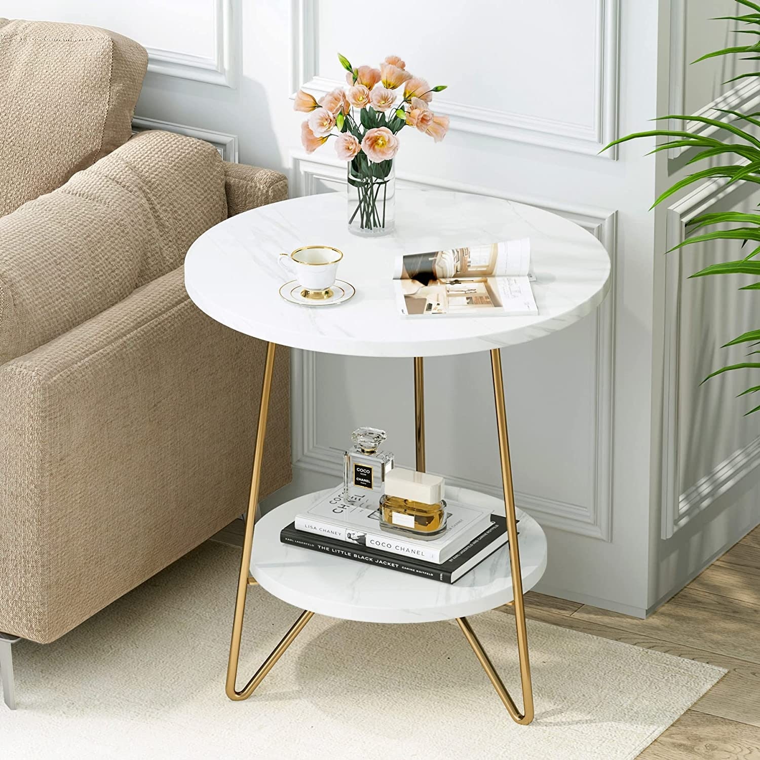Gold Side Tables Bed Bath Beyond