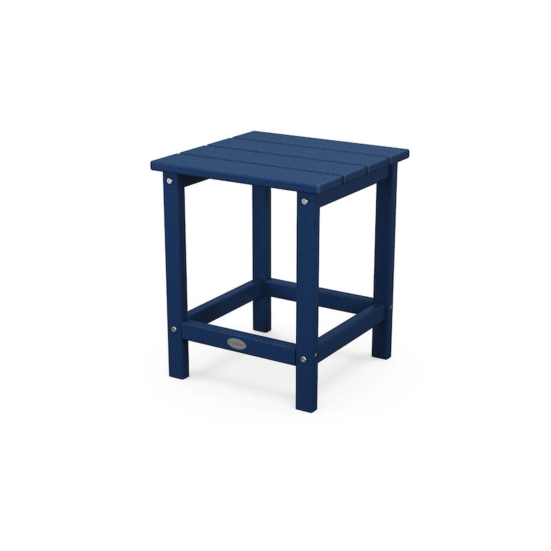 POLYWOOD Long Island 18-inch Side Table - Navy