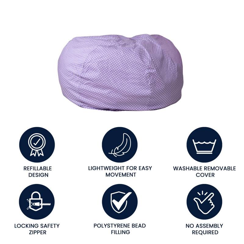 Oversized Refillable Bean Bag Chair for Kids and Adults