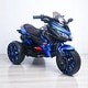 preview thumbnail 5 of 58, 12V Kids Electric Ride-On Motorcycle with Manual Throttle, LED Wheel Lights, Bluetooth Music- Battery Powered Motorbike Blue