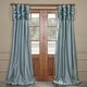 preview thumbnail 6 of 66, Exclusive Fabrics Single Ruched Faux Solid Taffeta Curtain (1 Panel)