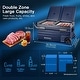 preview thumbnail 2 of 6, BODEGA 12V Portable Freezer Car Refrigerator, Dual Zone RV Car Fridge WIFI APP Control, 120/240V AC and 12/24V DC