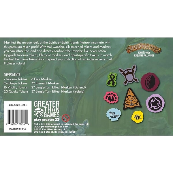 Spirit Island: Premium Token Pack 2 - Bed Bath & Beyond - 40895739