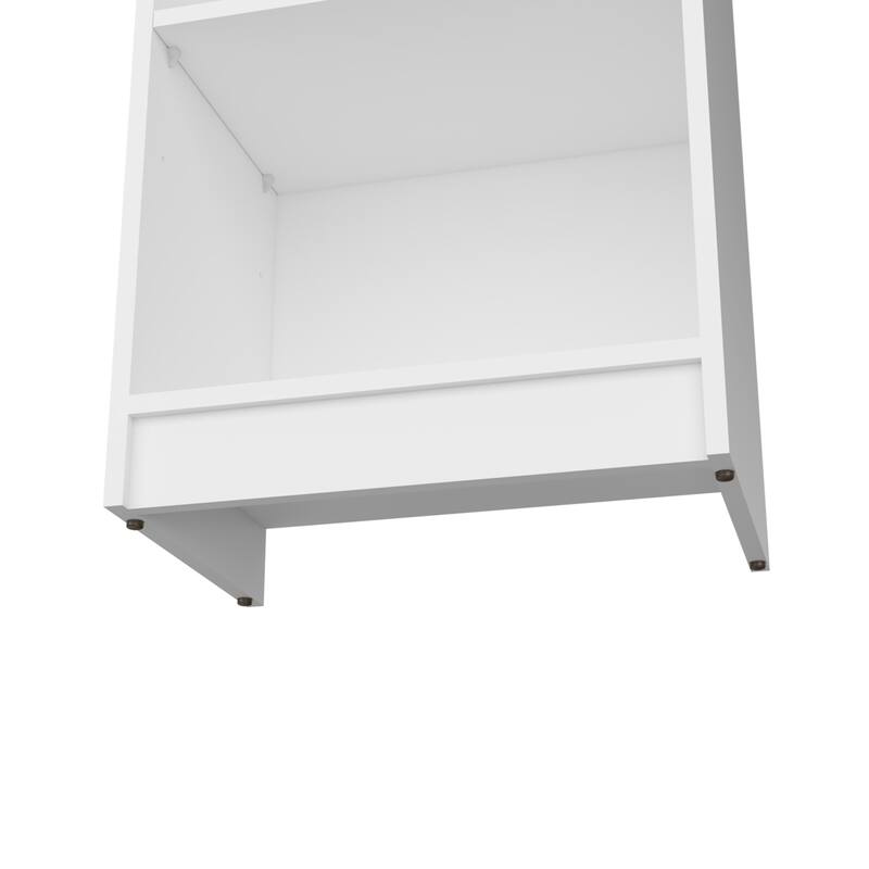 Vinton XS Bookcase Compact Bookshelf with Multiple Shelves