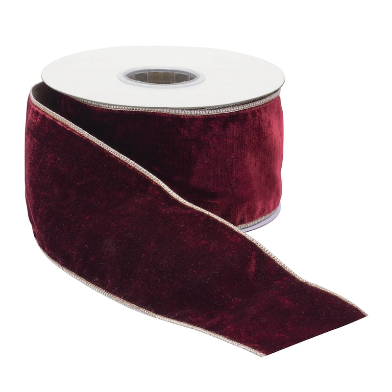 Merry Christmas Wired Ribbon Holiday Decoration