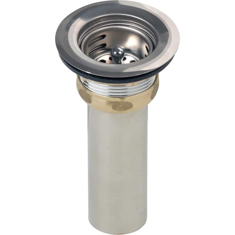 Elkay 2" Basket Strainer and Flange - Natural