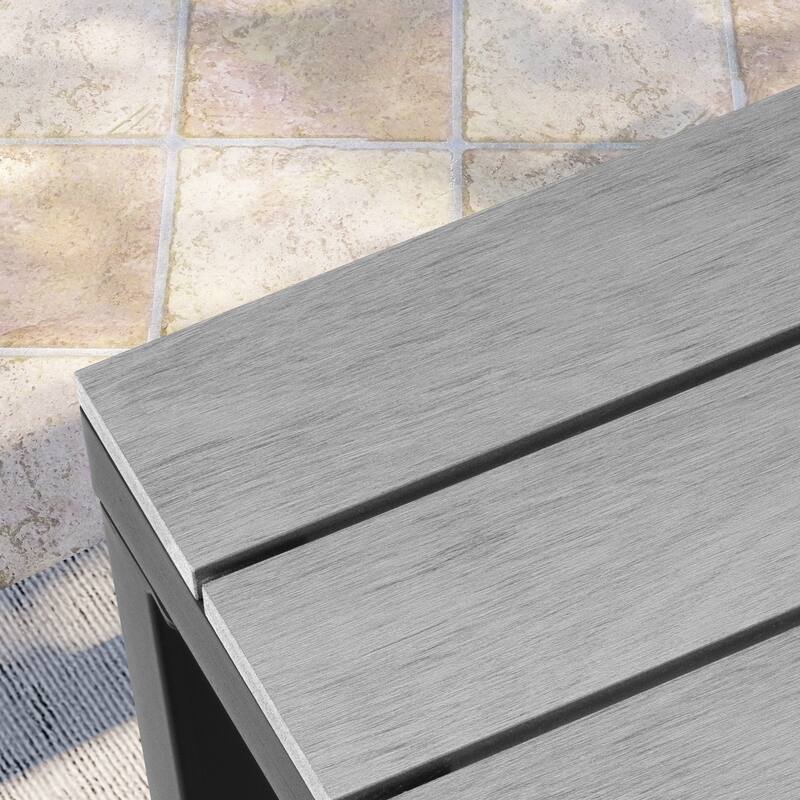 VredHom Outdoor Bar Table Rectangular Pub Table