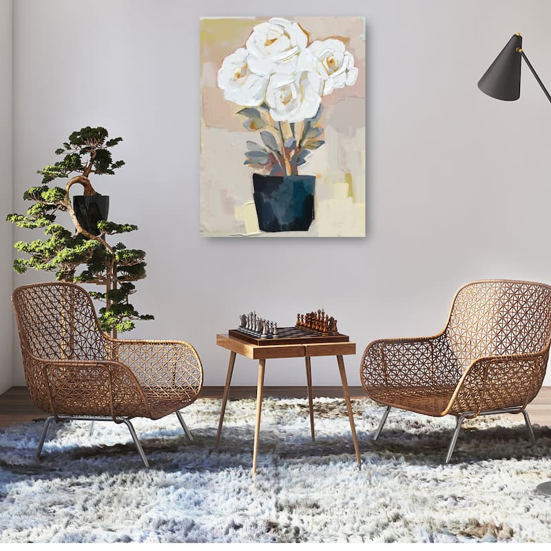 Petal Panache III By Studio Arts Canvas Art Print