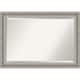 The Gray Barn Parlor Silver Bathroom Vanity Wall Mirror - Extra Large (42 x 30-inch)