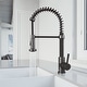 preview thumbnail 93 of 156, VIGO Edison 19" H Single Handle Pull-Down Sprayer Kitchen Faucet