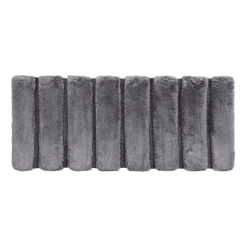 Madison Park Tufted Pearl Channel Solid Bath Rug