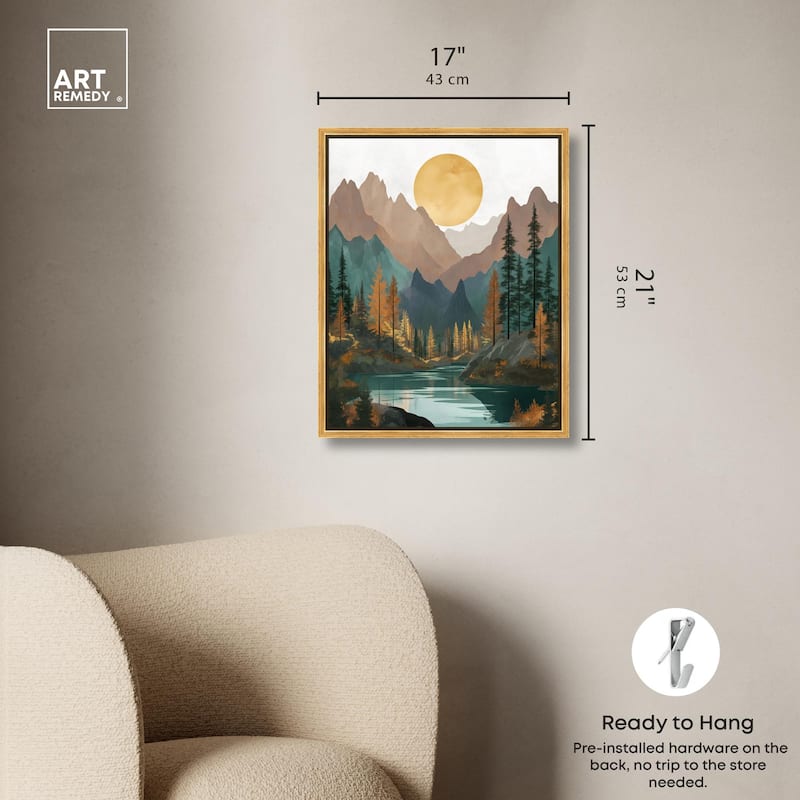Secrets of the Lake II Canvas by Art Remedy