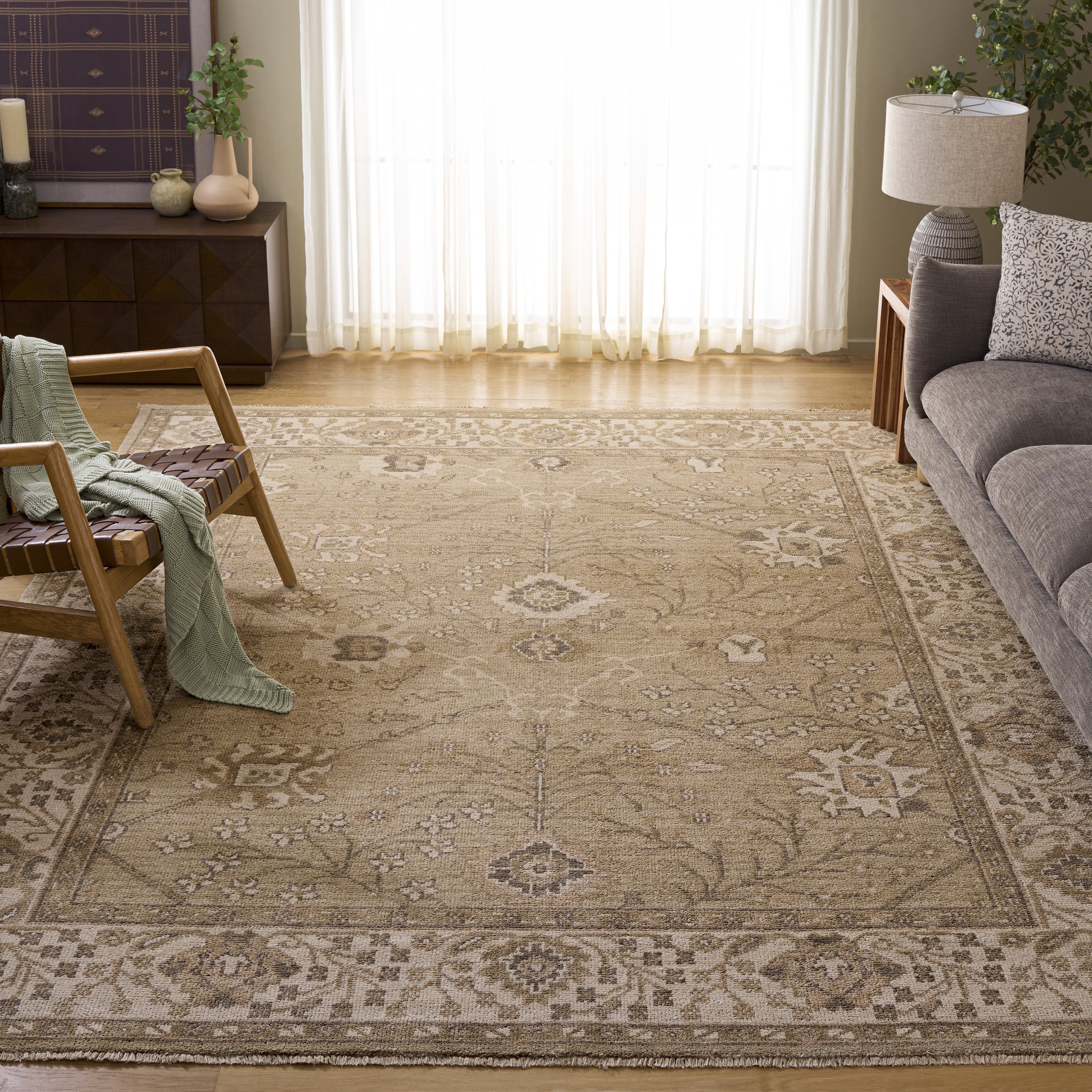 SAFAVIEH Hand-knotted Izmir Buket Oriental Wool Area Rug - On Sale