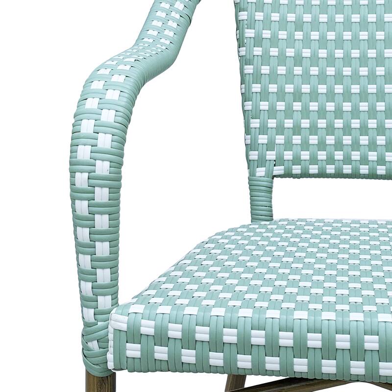 Cecil Outdoor French Cafe Chairs (Set of 4) by Christopher Knight Home