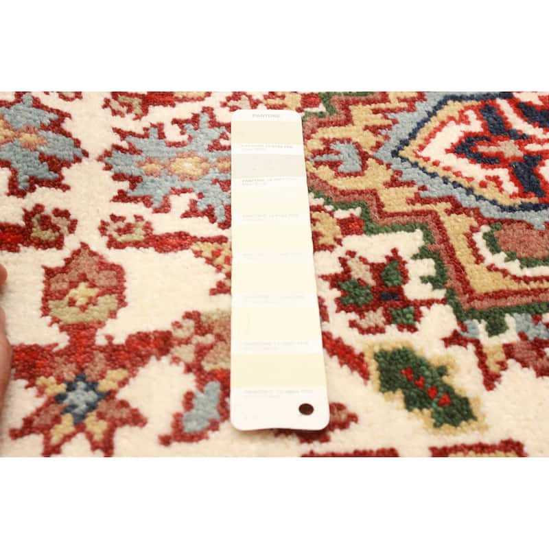 ECARPETGALLERY Hand-knotted Serapi Heritage Cream Wool Rug - 2'6 x 15'5