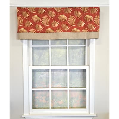 RLF Home Hawthorn Banded Valance