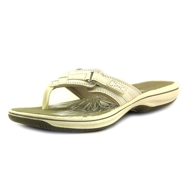 Clarks Narrative Breeze Sea Women Open Toe Synthetic White Thong Sandal