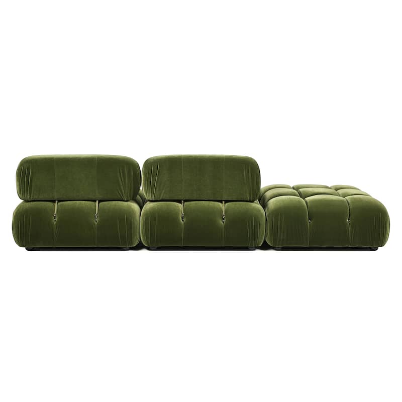 Marcel 109.5" Bubble Modular Modern Chaise Sofa