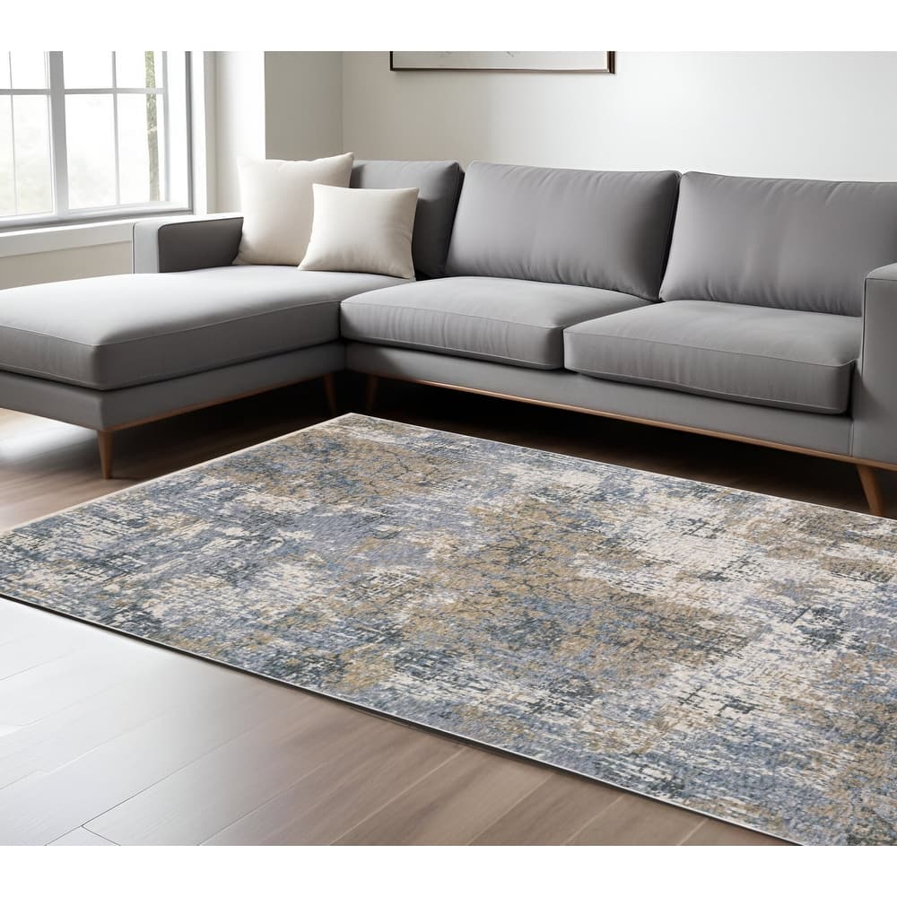 HomeRootsAbstract Modern Runner Area Rug