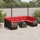 Option Brown and red With table