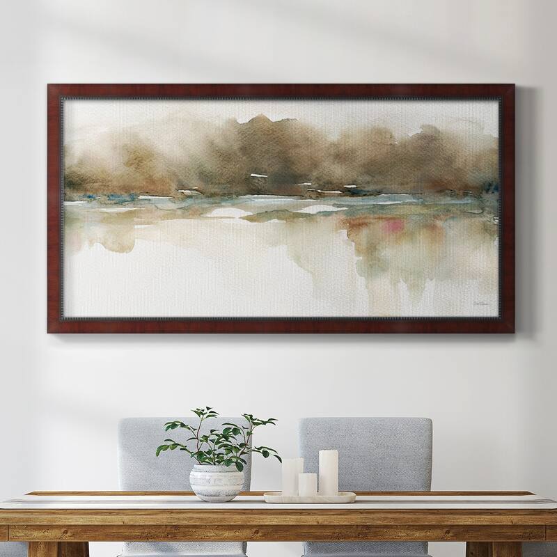 Softer Reflections Premium Framed Canvas- Ready to Hang