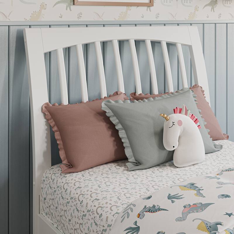 Roslyn Platform Bed with Panel Footboard and Storage Drawers