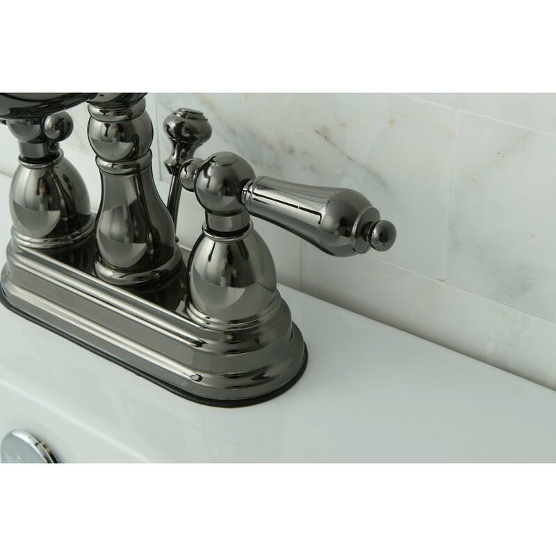 Kingston Brass Water Onyx 4 in. Centerset Bathroom Faucet