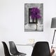 preview thumbnail 9 of 11, iCanvas "Tree in Front of Window Purple Pop" Canvas Print