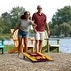 preview thumbnail 7 of 5, Washington Commanders NFL Compact 2x3 Tailgate Cornhole Board Set