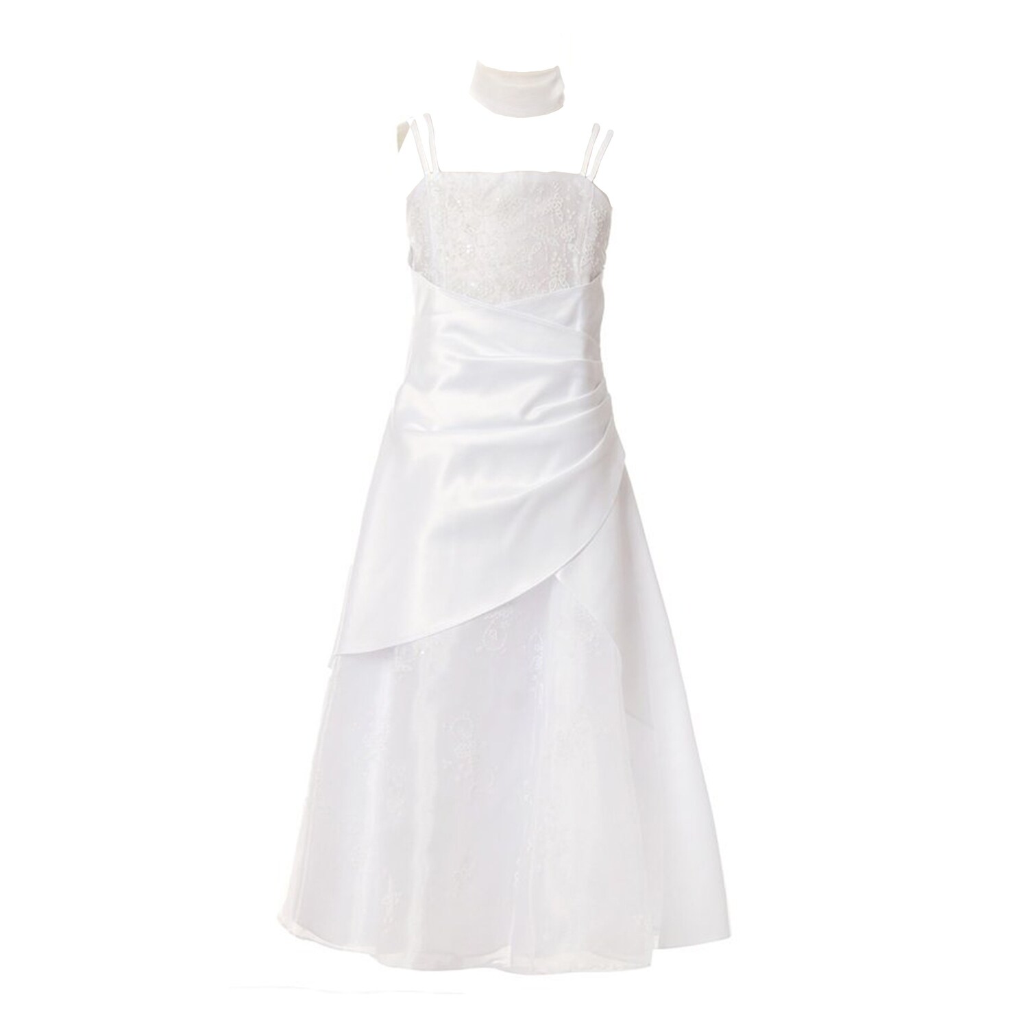 big girls white dress