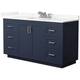 Option Dark Blue / Giotto Quartz Top / Brushed Nickel