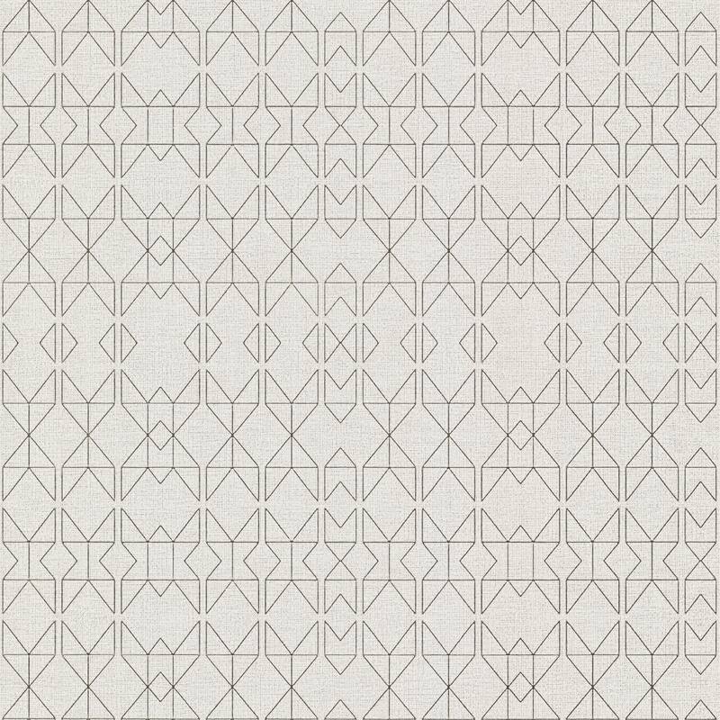 A-Street Prints Paititi Rose Gold Diamond Trellis Wallpaper