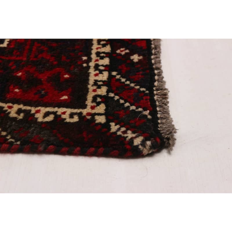 ECARPETGALLERY Hand-knotted Melis Red Wool Rug - 7'5 x 10'8