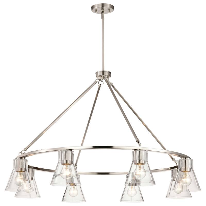 Nuvo Lighting 60/8336 Gianna 8 Light 40" Wide Ring Chandelier