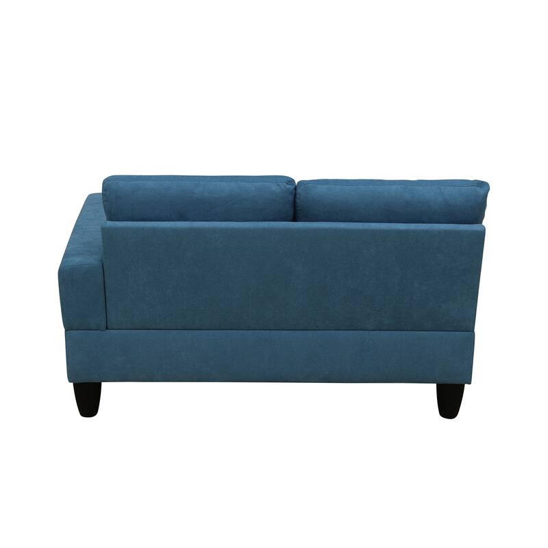 Contemporary 4-Piece L-Shaped Sectional Sofa Set