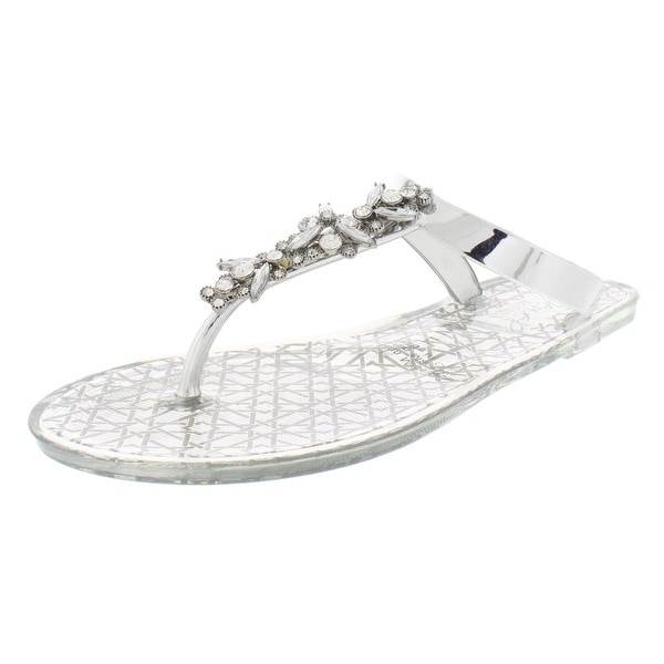 badgley mischka jelly sandals